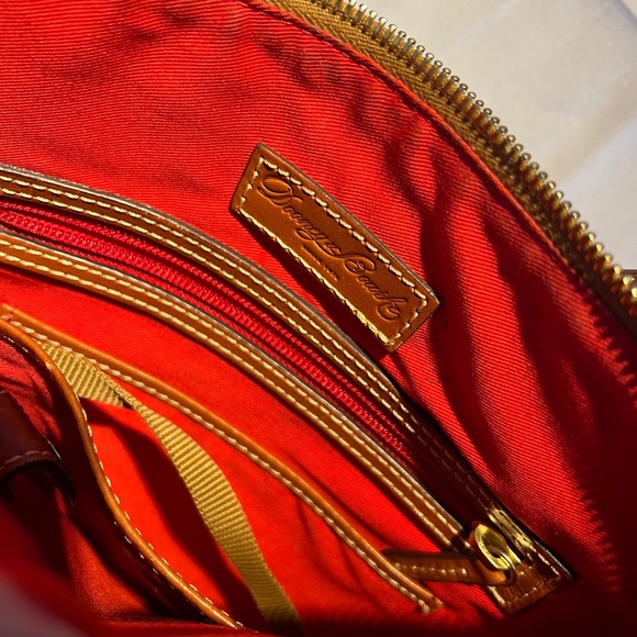 Dooney and Bourke Crossbody, red leather - Picture 10 of 13